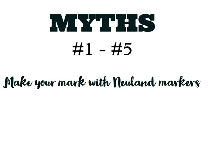 Make your mark with Neuland markers